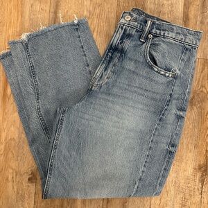 Lucky Brand Women's Blue Barrel Leg Jeans